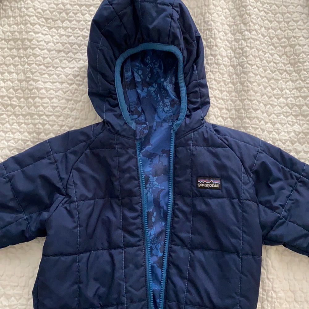 Reversible Patagonia Winter coat 12mos